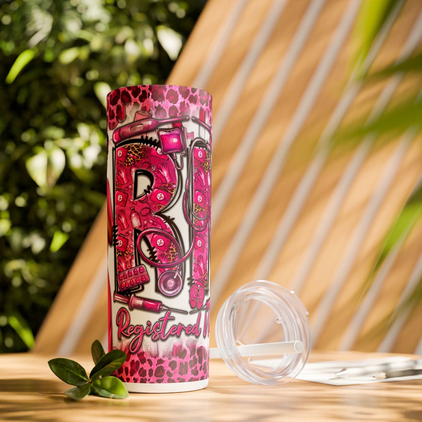 RN Black vibrant Tumbler