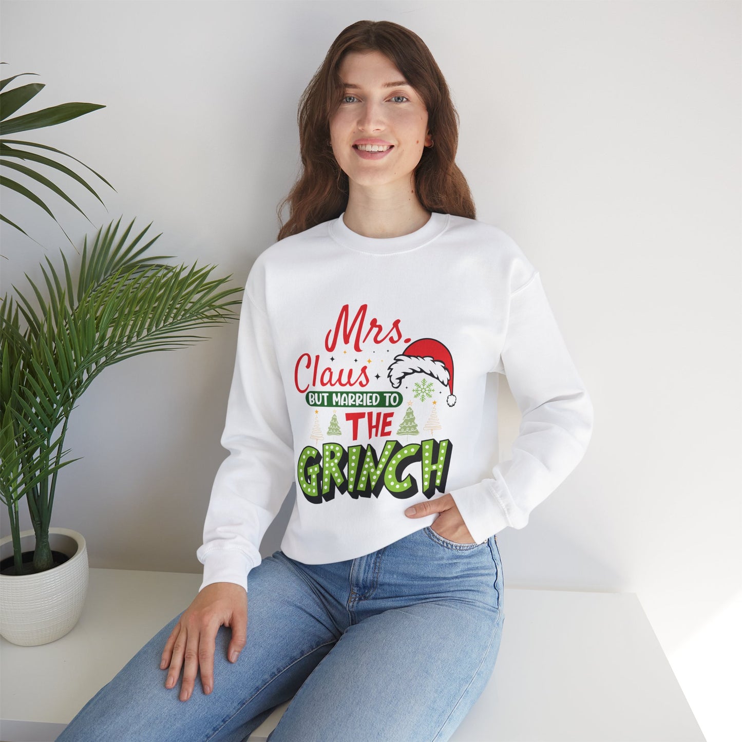 Holiday Blend Mrs Claus x Grinch Sweatshirt