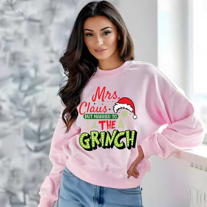 Holiday Blend Mrs Claus x Grinch Sweatshirt