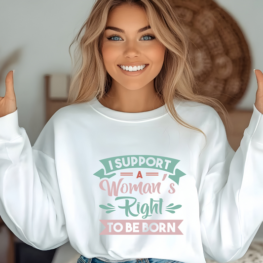 Feminist Crewneck Sweatshirt - Gender Equality Apparel