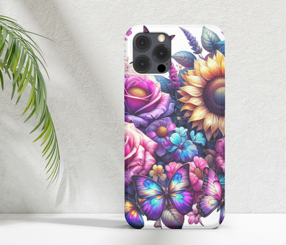 Phone Cases Pink Colorful Sunflowers