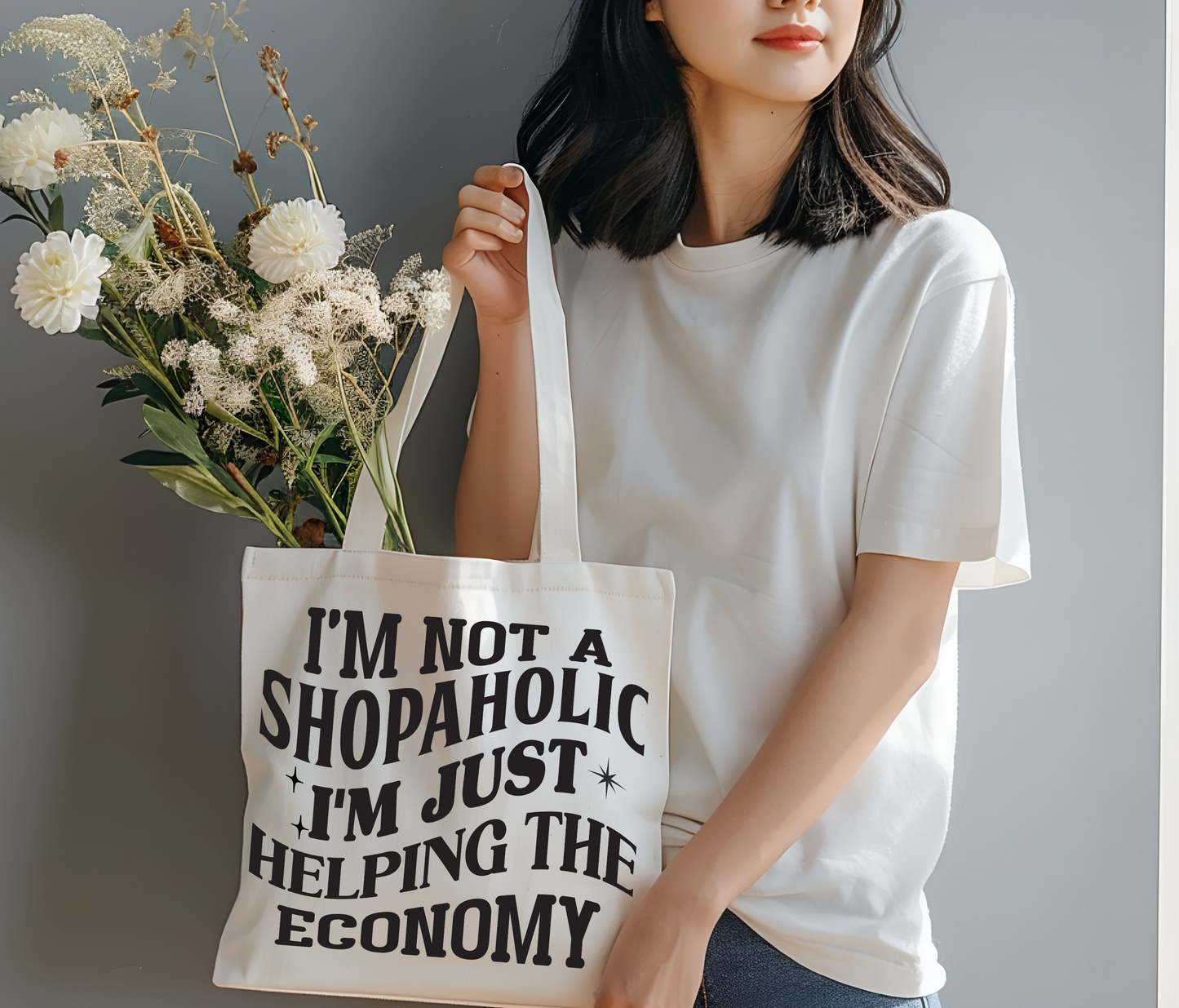 Economy Helper Tote Bag