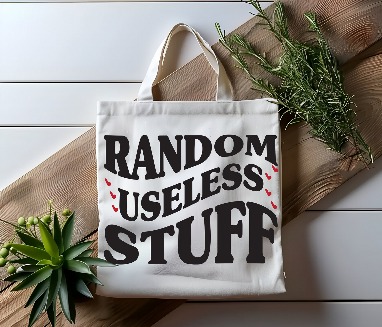 Random Useless Stuff Tote Bag