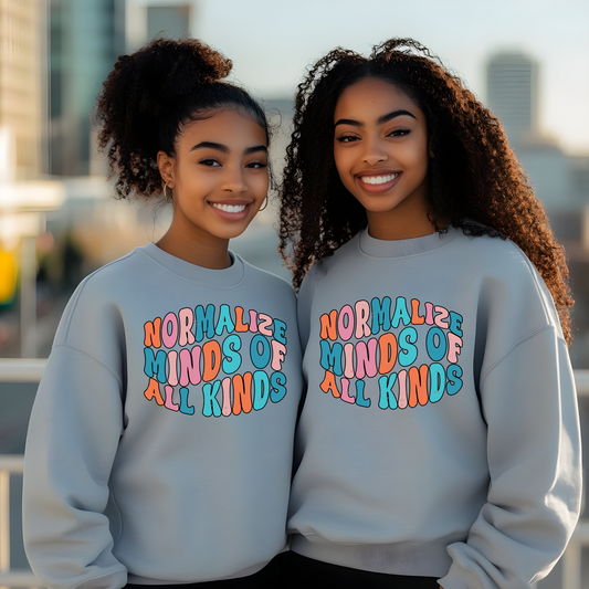 Normalize Minds Unisex Sweatshirt