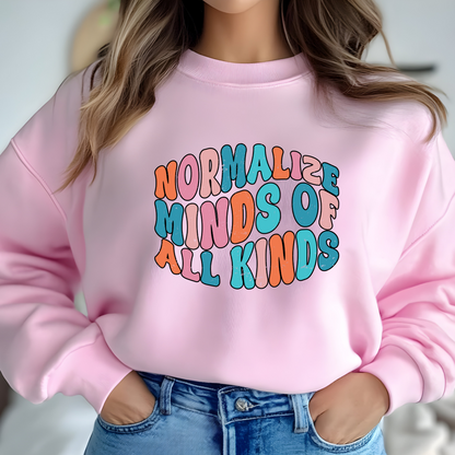 Normalize Minds Unisex Sweatshirt