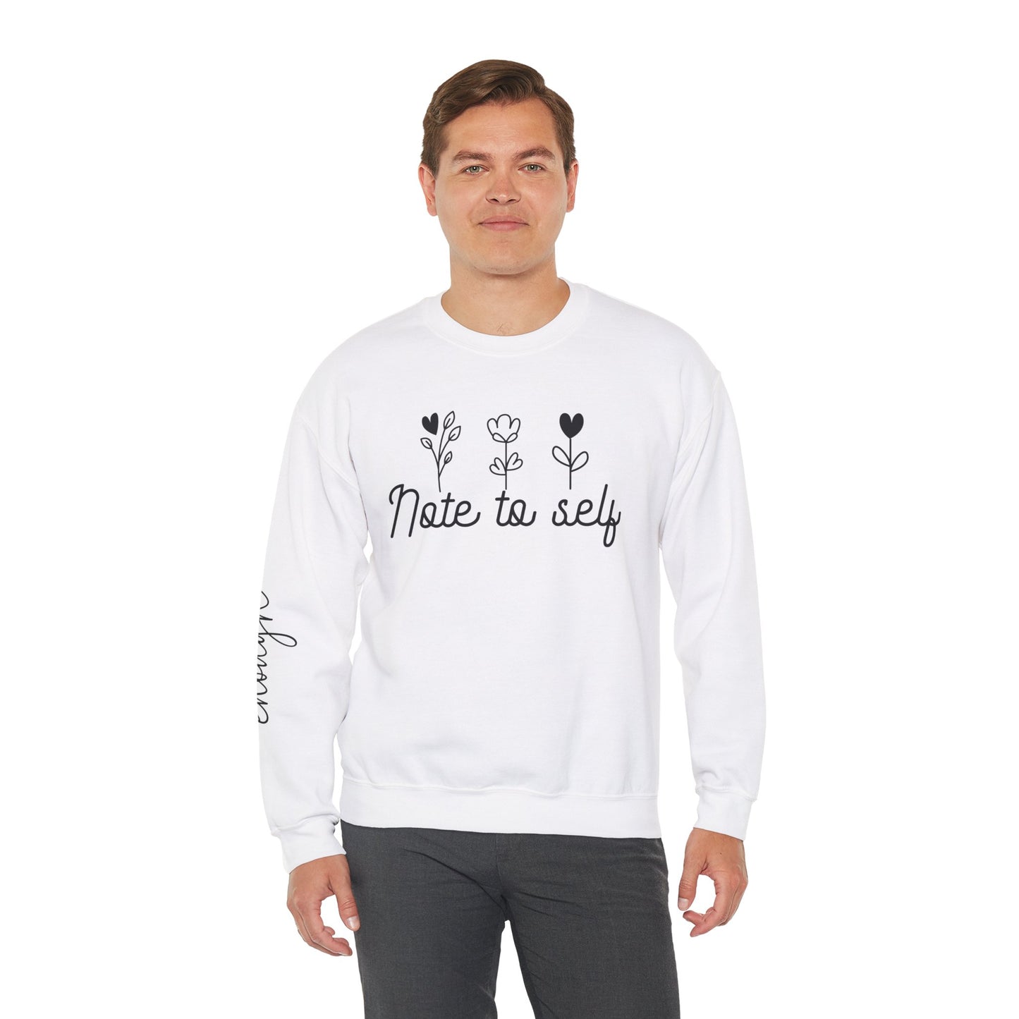 Crewneck Sweatshirt - Note to self you are enough