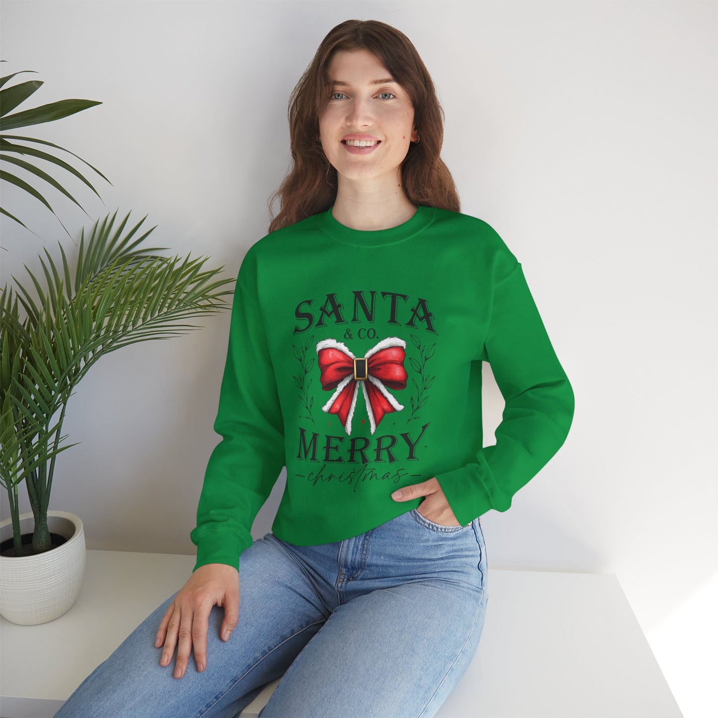 Christmas Santa Co Crewneck Sweatshirt