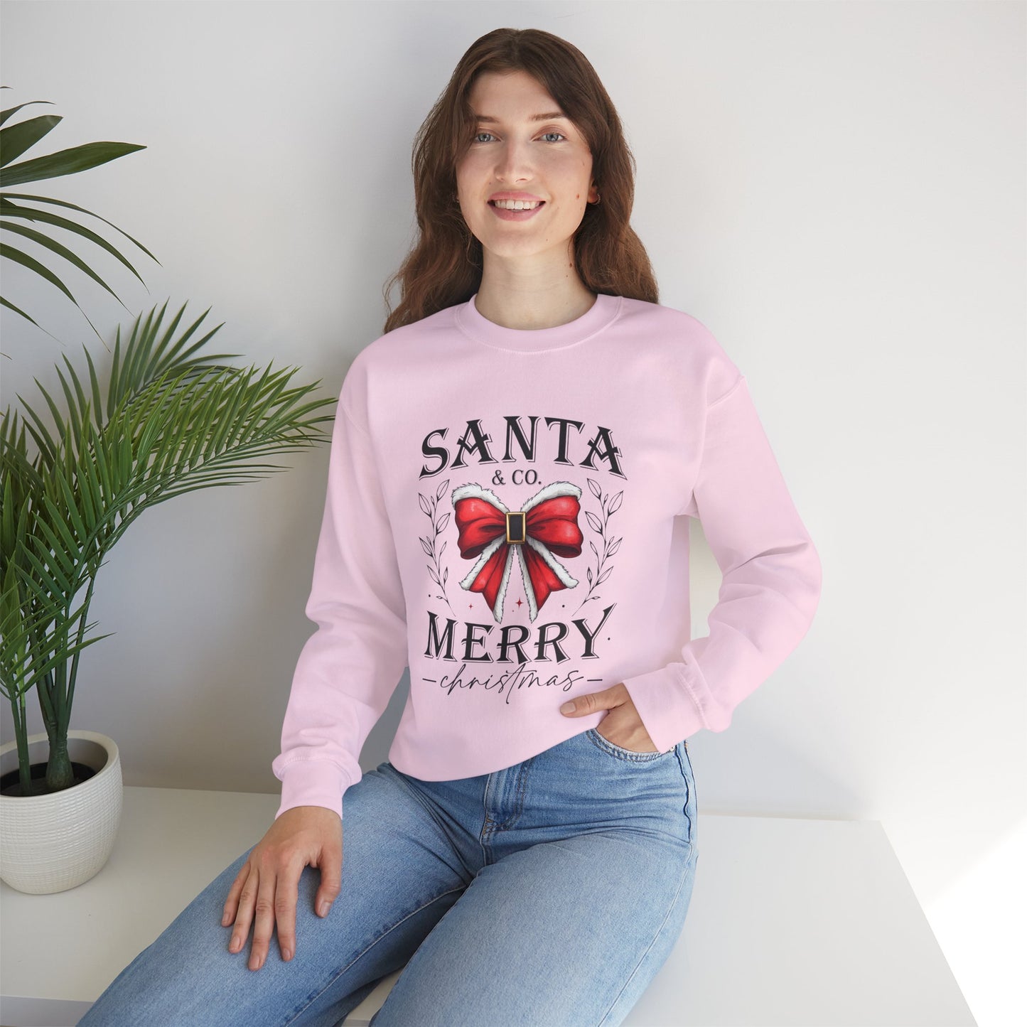 Christmas Santa Co Crewneck Sweatshirt